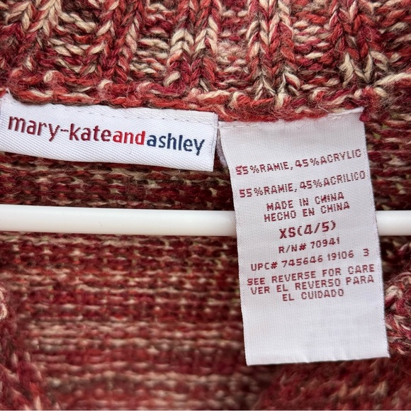 Y2K Vintage Girls Mary-Kate and Ashley Cardigan XS 4/5 - Picture 2 of 3